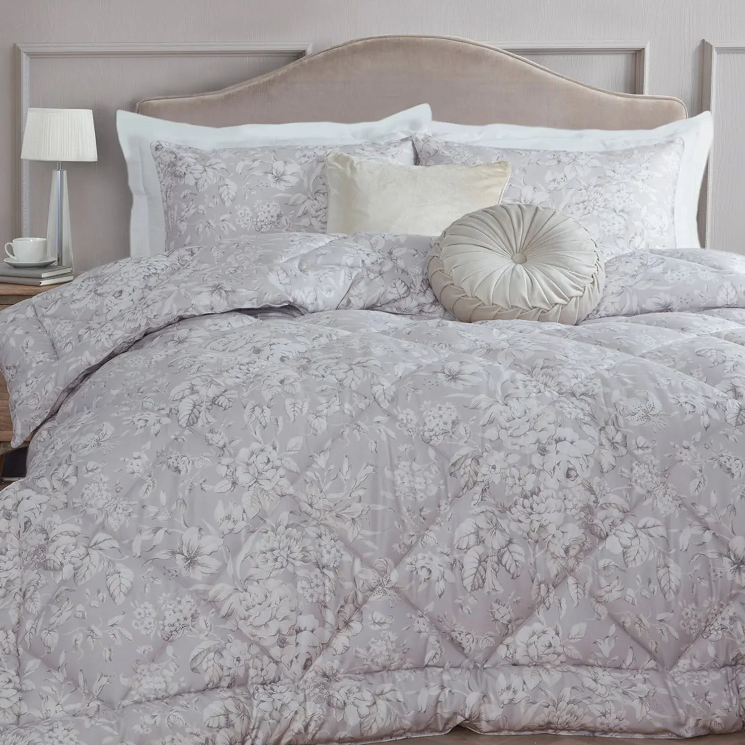 Laura Ashley Heledd Blooms Double Coverless Duvet Set - Natural, Microfibre product
