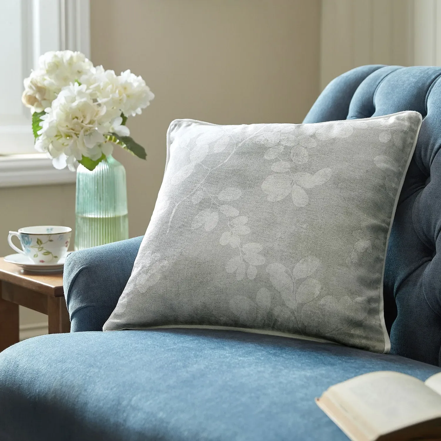 Laura Ashley Millhayes Cushion - Natural, Cotton product