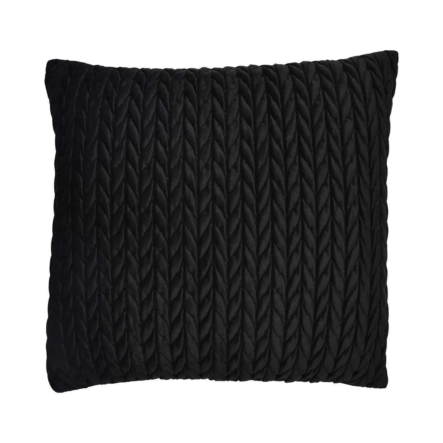 Laurence Llewelyn-Bowen Amory Cushion - Black, Velvet product