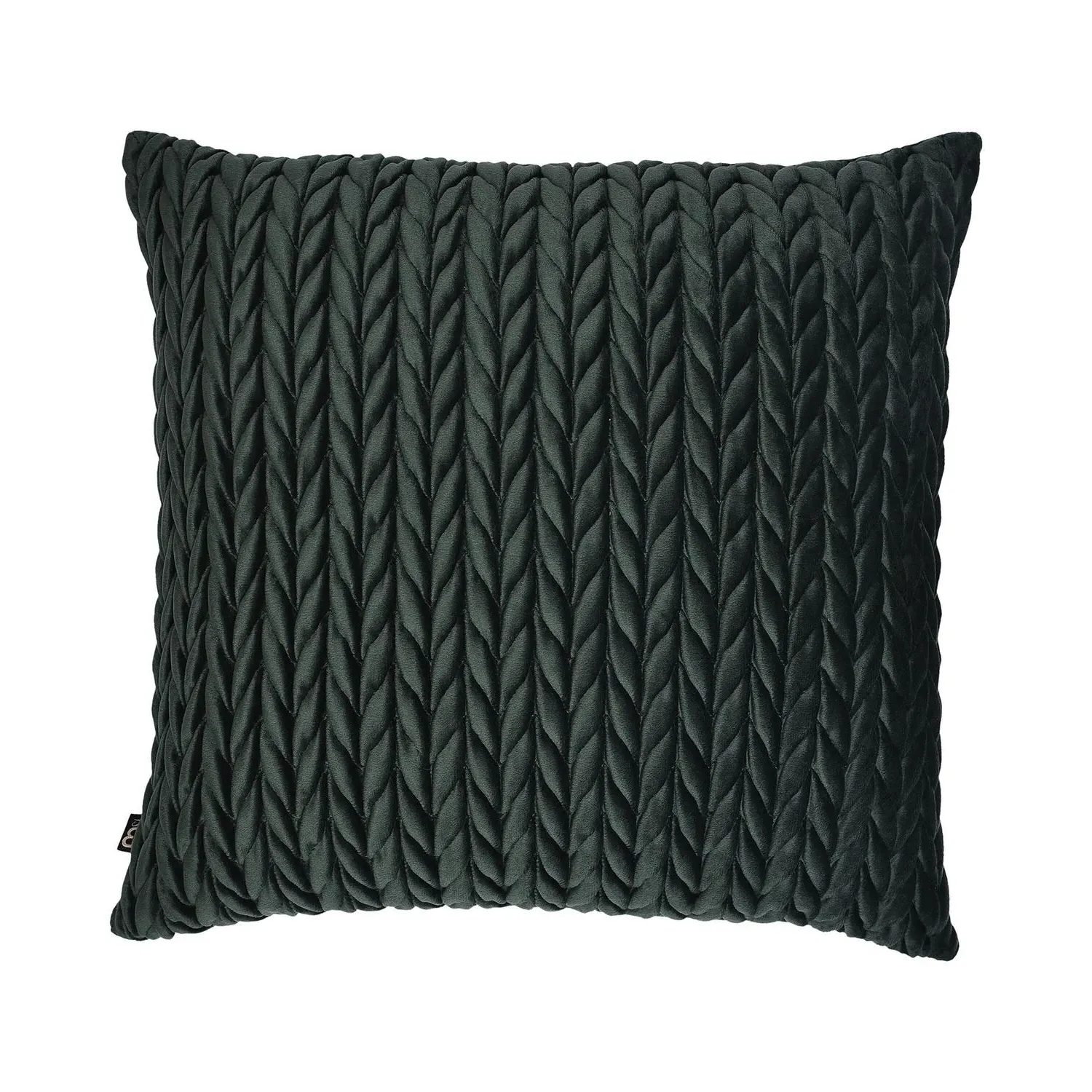 Laurence Llewelyn-Bowen Amory Cushion - Bottle Green, Velvet product