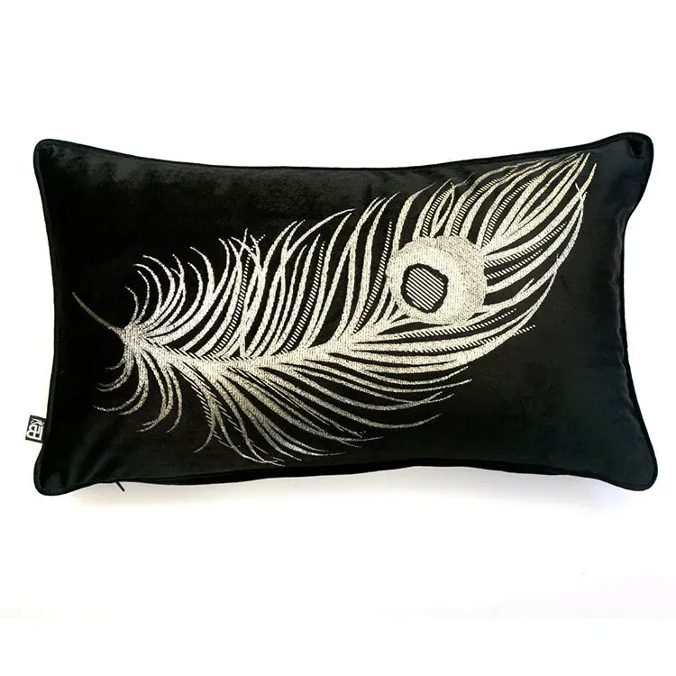 Laurence Llewelyn-Bowen Dandy Filled Cushion - Black product