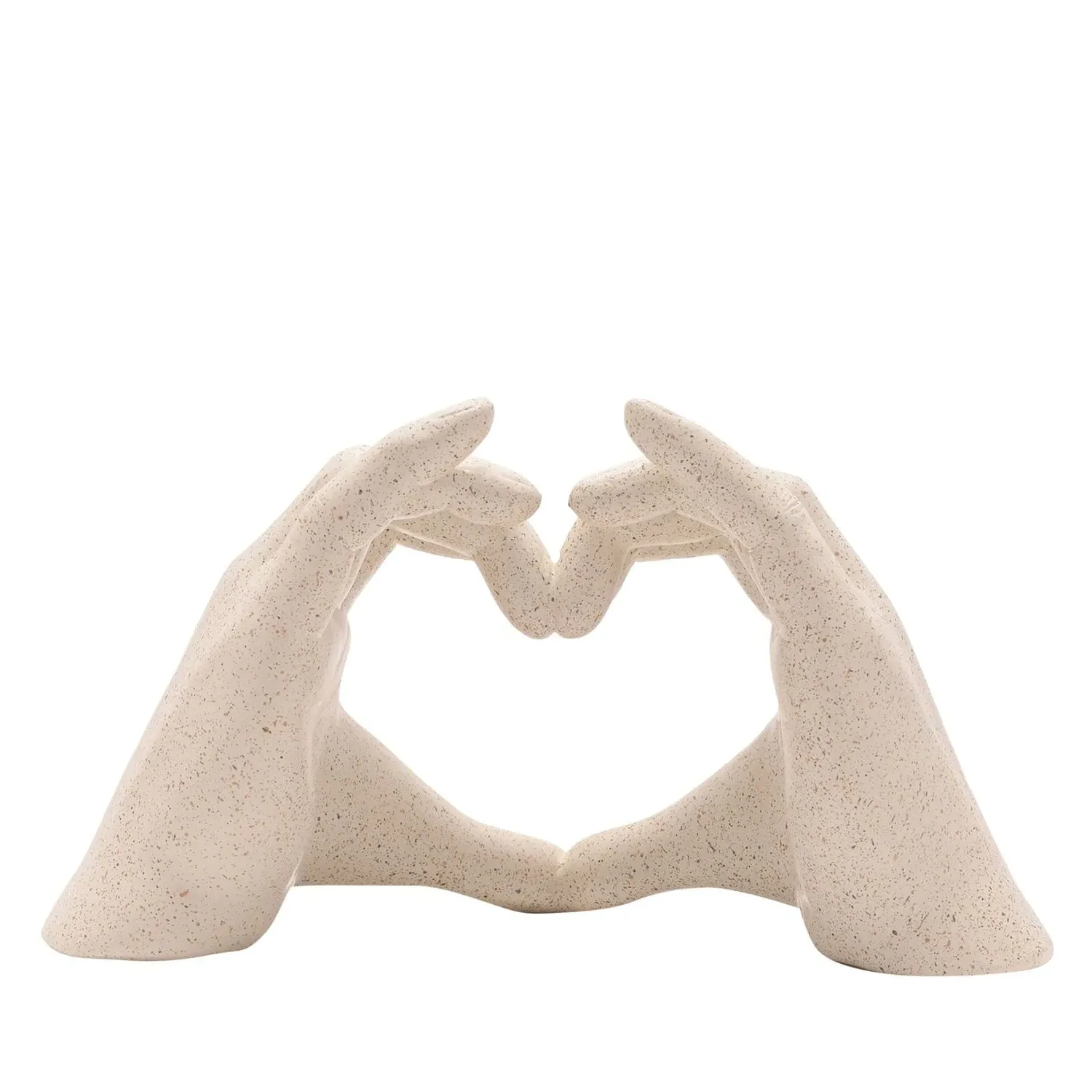 Love Hands Ornament - White