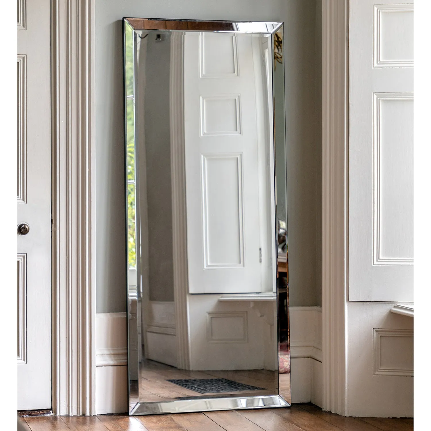 Wall Mirror - Silver by Julian Charles