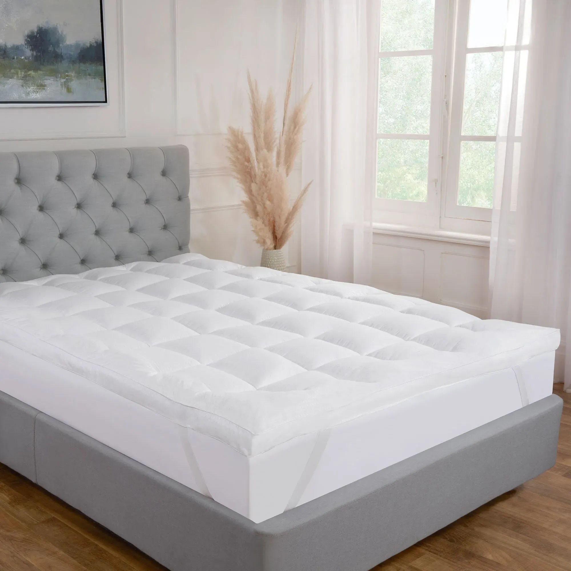 Luxe Collection Super King Mattress Topper - White product