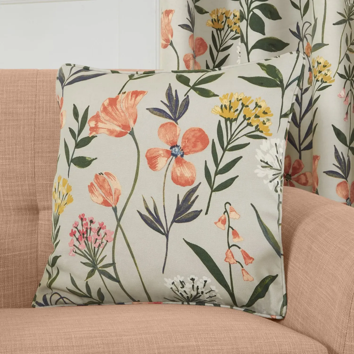 Meadow Floral Cushion Cover - Multi product