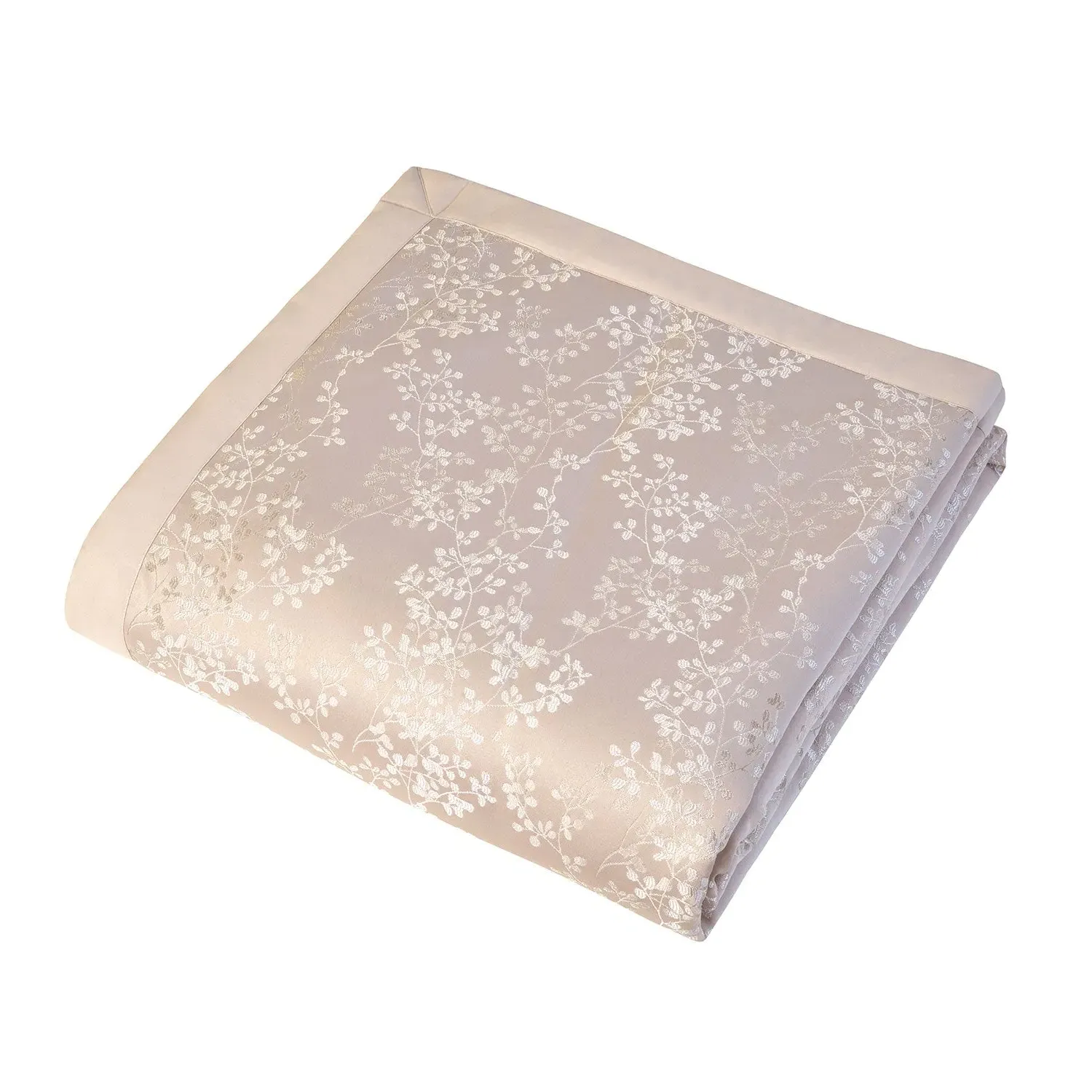 Melody Jacquard Throw - Natural by Julian Charles