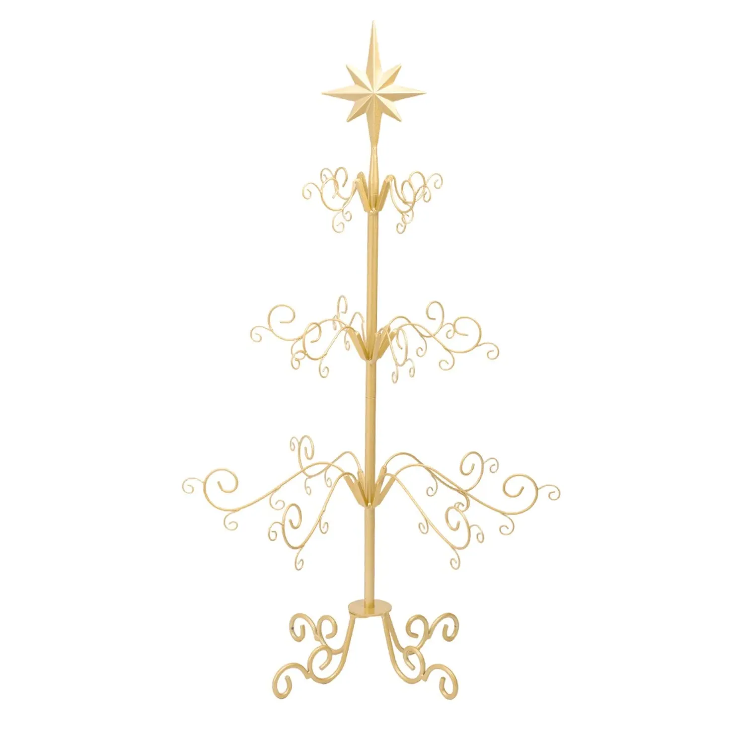 Metal Christmas Ornament Display Stand 90cm - Gold by Julian Charles, image 2