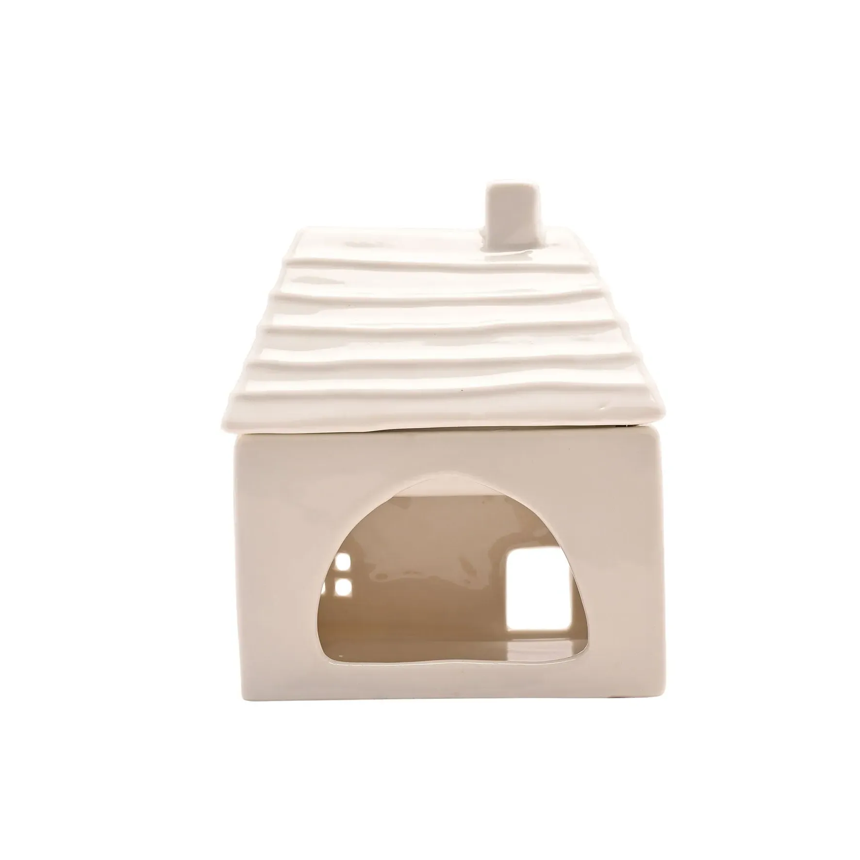 Moments Ceramic House Oil Burner - White alternate view