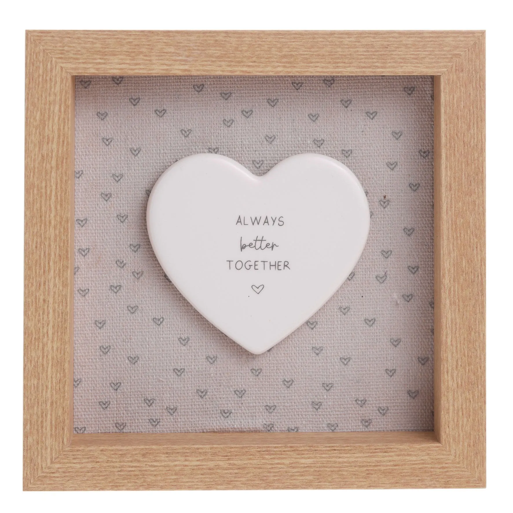 Moments Framed Plaque Better Together - Brown product