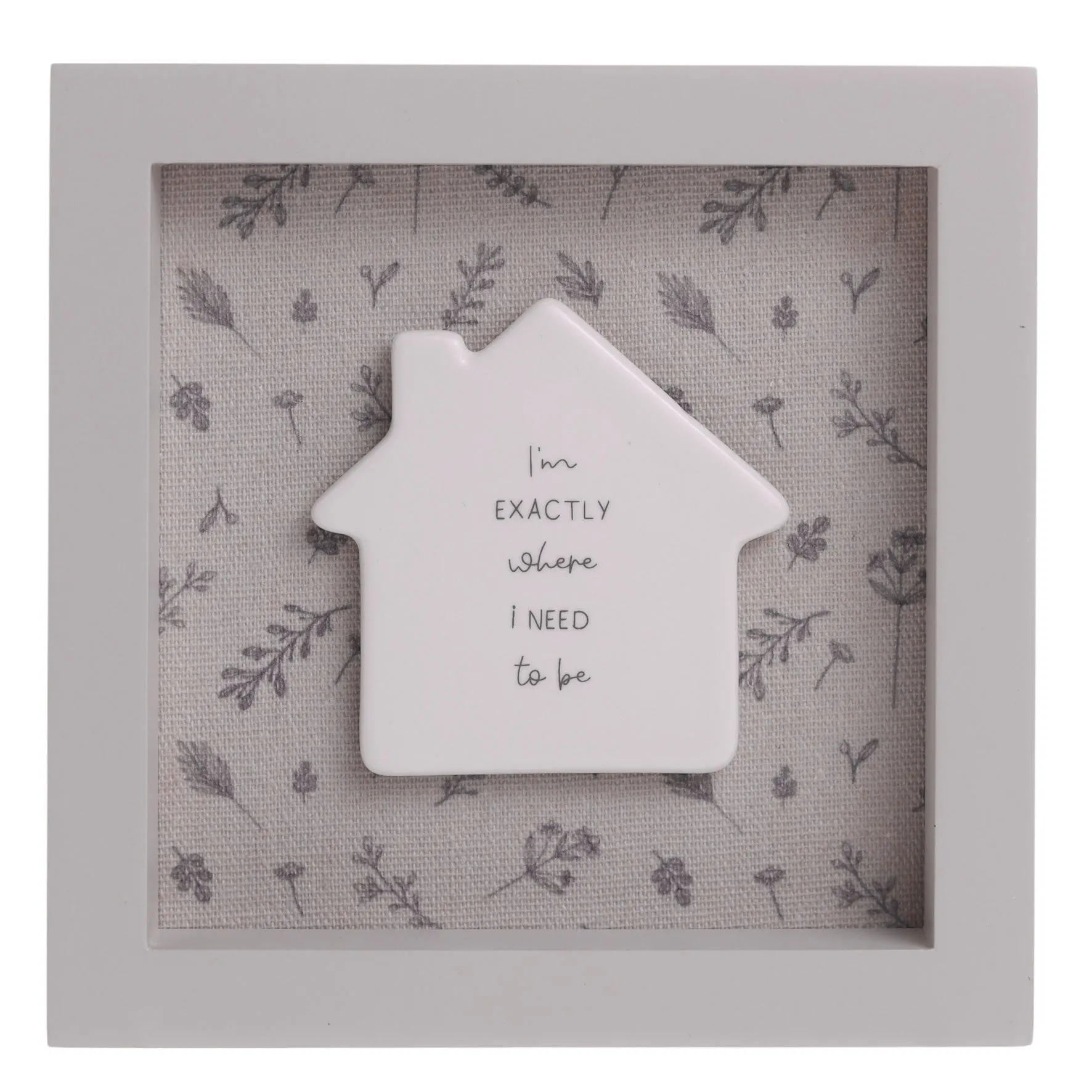 Moments Framed Plaque Where I Need To Be - Brown product