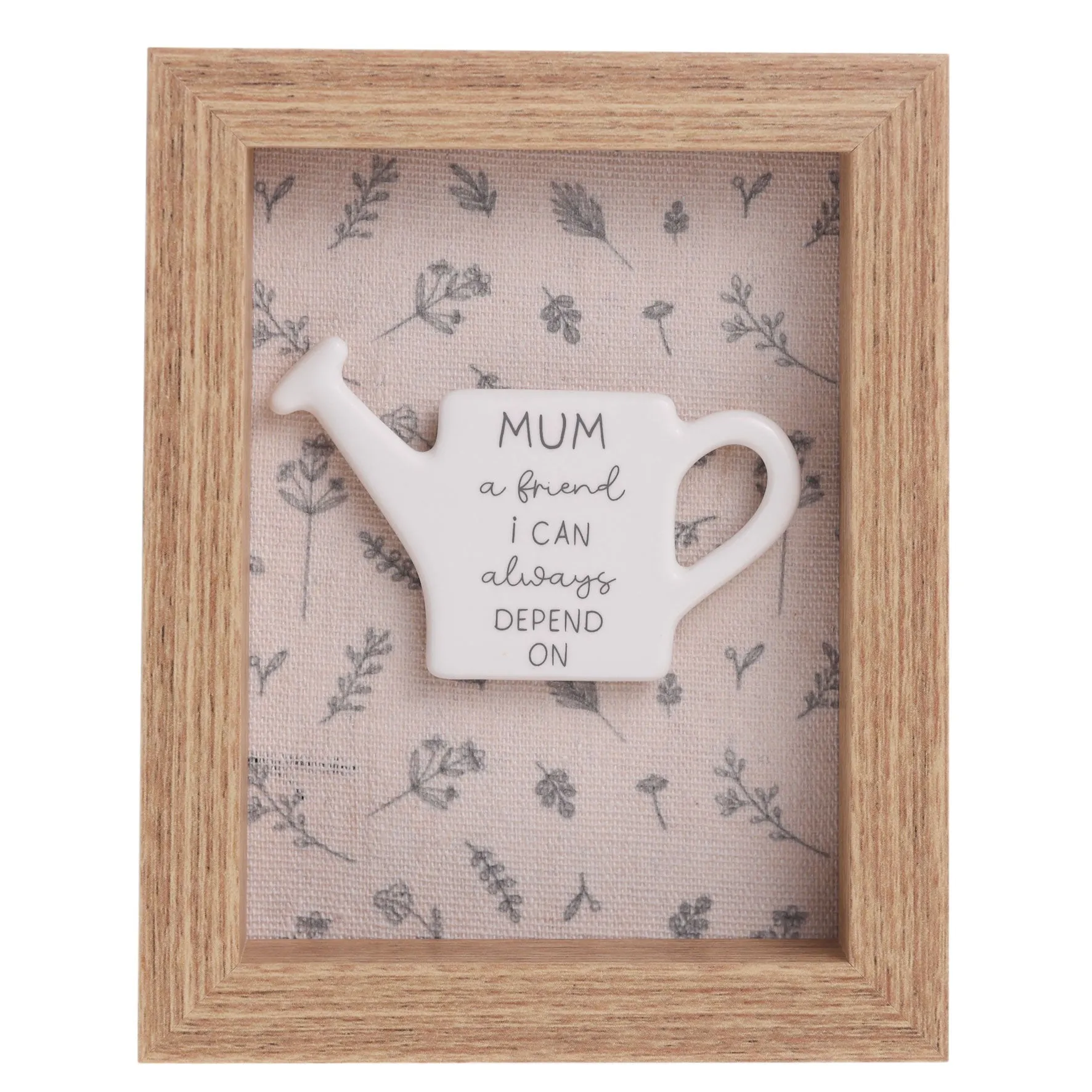 Moments Framed Plaque - White product