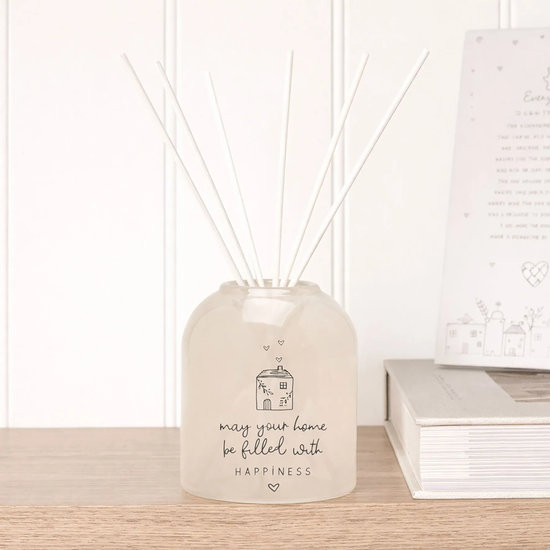 Moments Happy Home Reed Diffuser - Cream alternate view