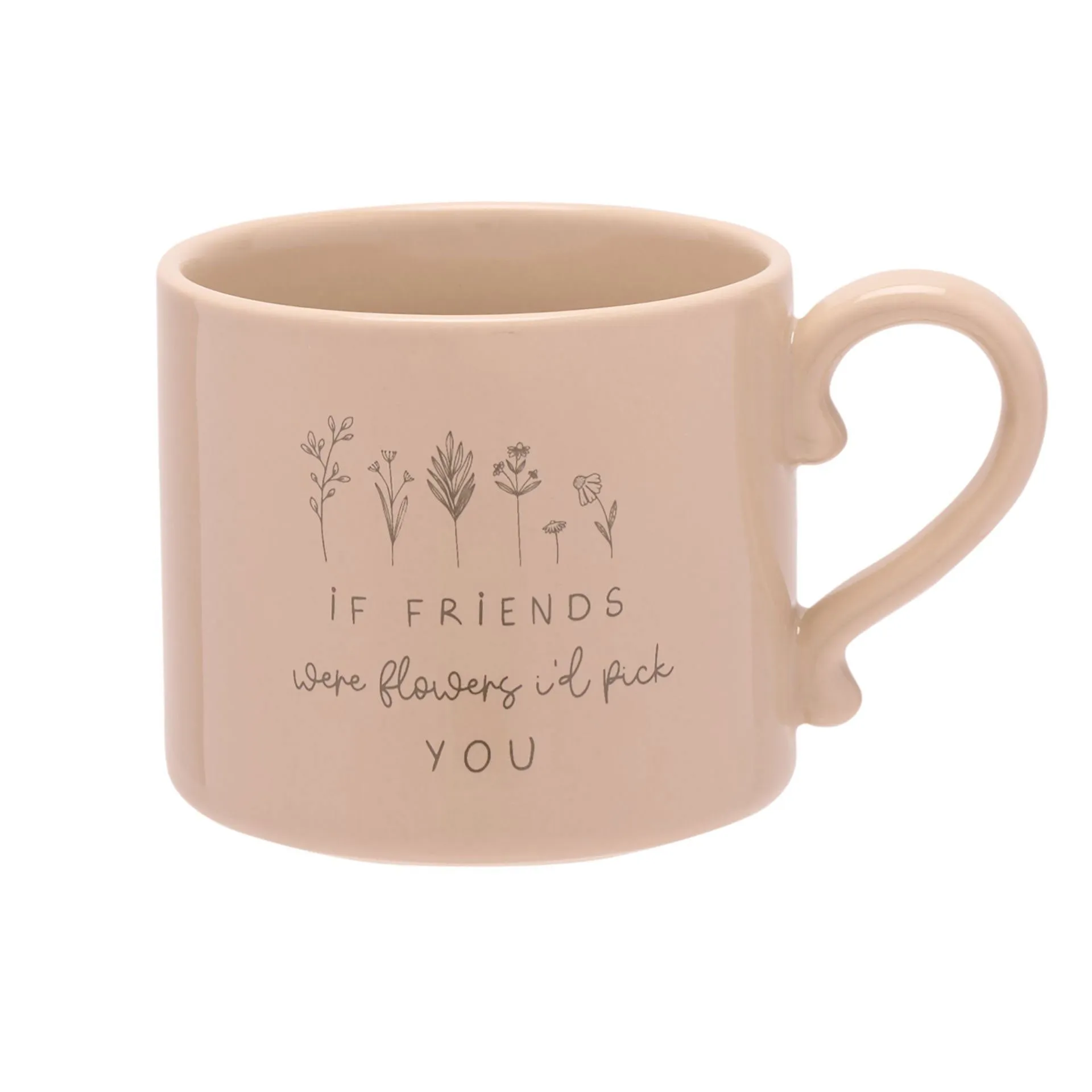 Moments 'If Friends Were Flowers I'd Pick You' Mug - Brown by Julian Charles, alternate view