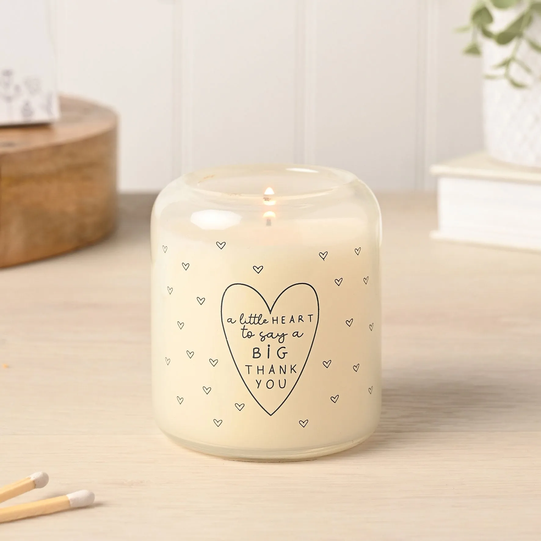 Moments Thank You Candle - Cream product