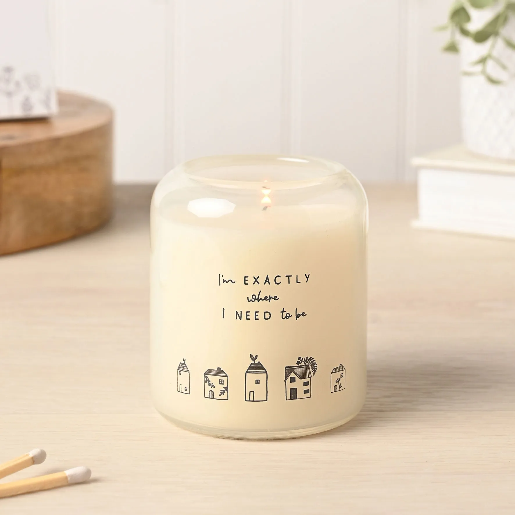 Moments 'Where I Need To Be' Candle - Cream product