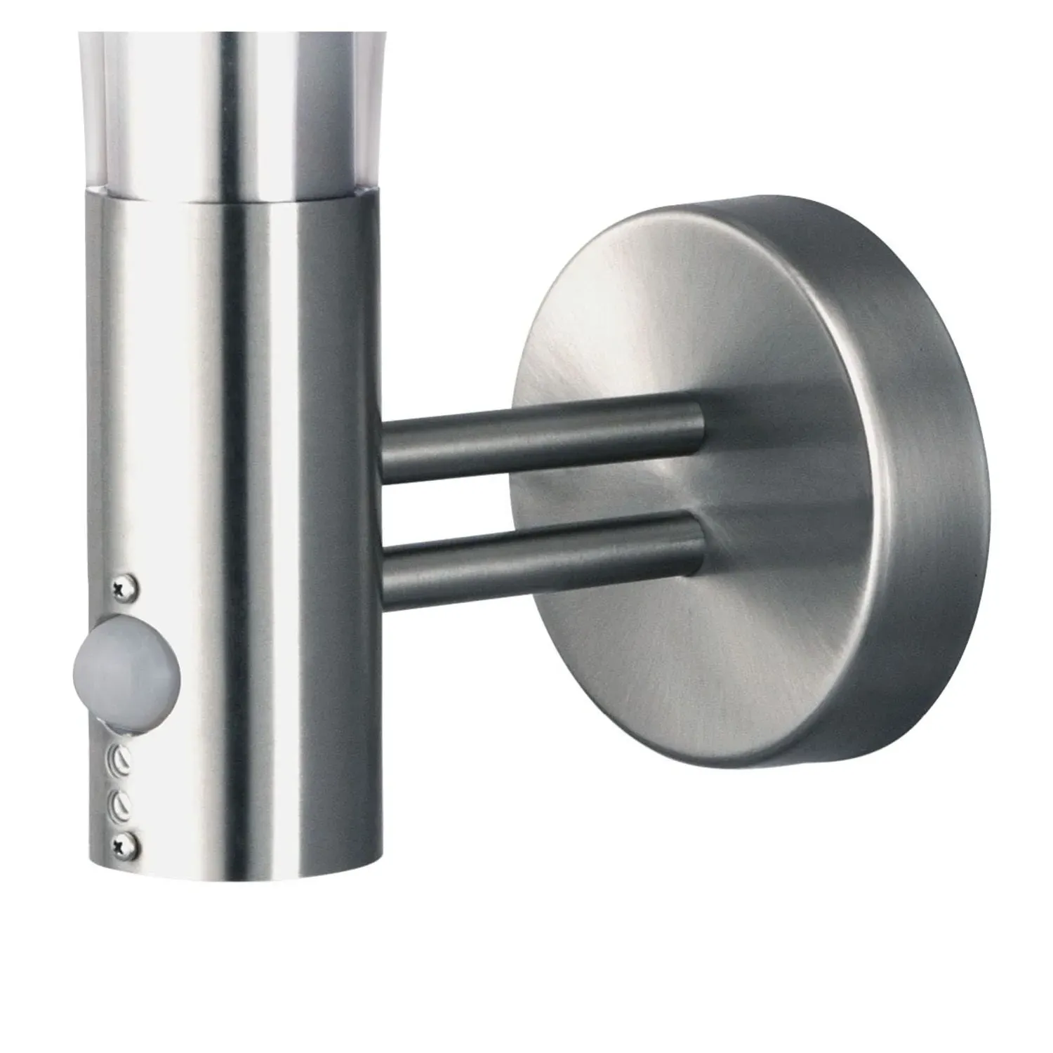 Motion Sensor Wall Light - Silver, Steel image