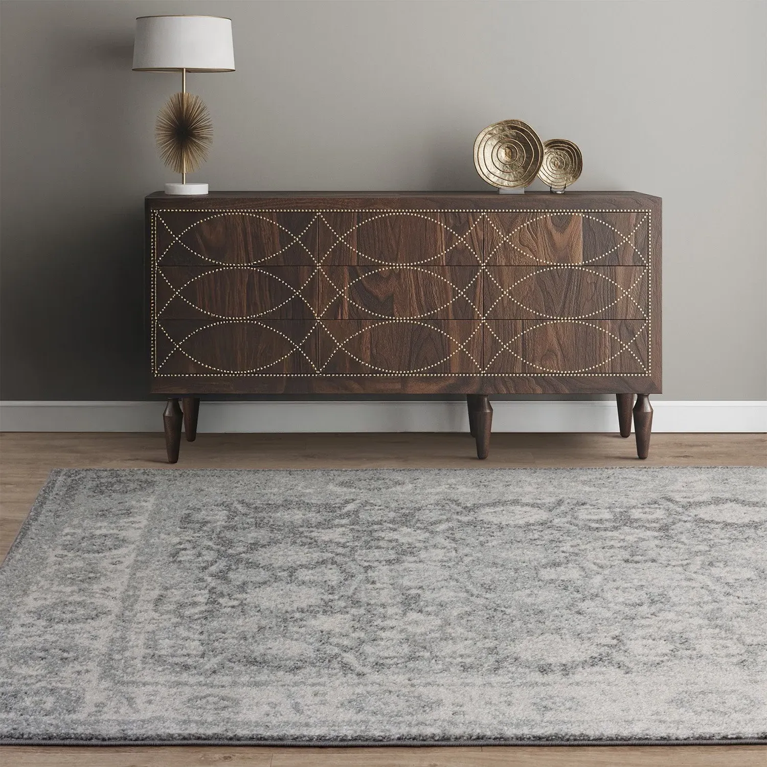 Muse MU27 Heritage Rug - Grey product