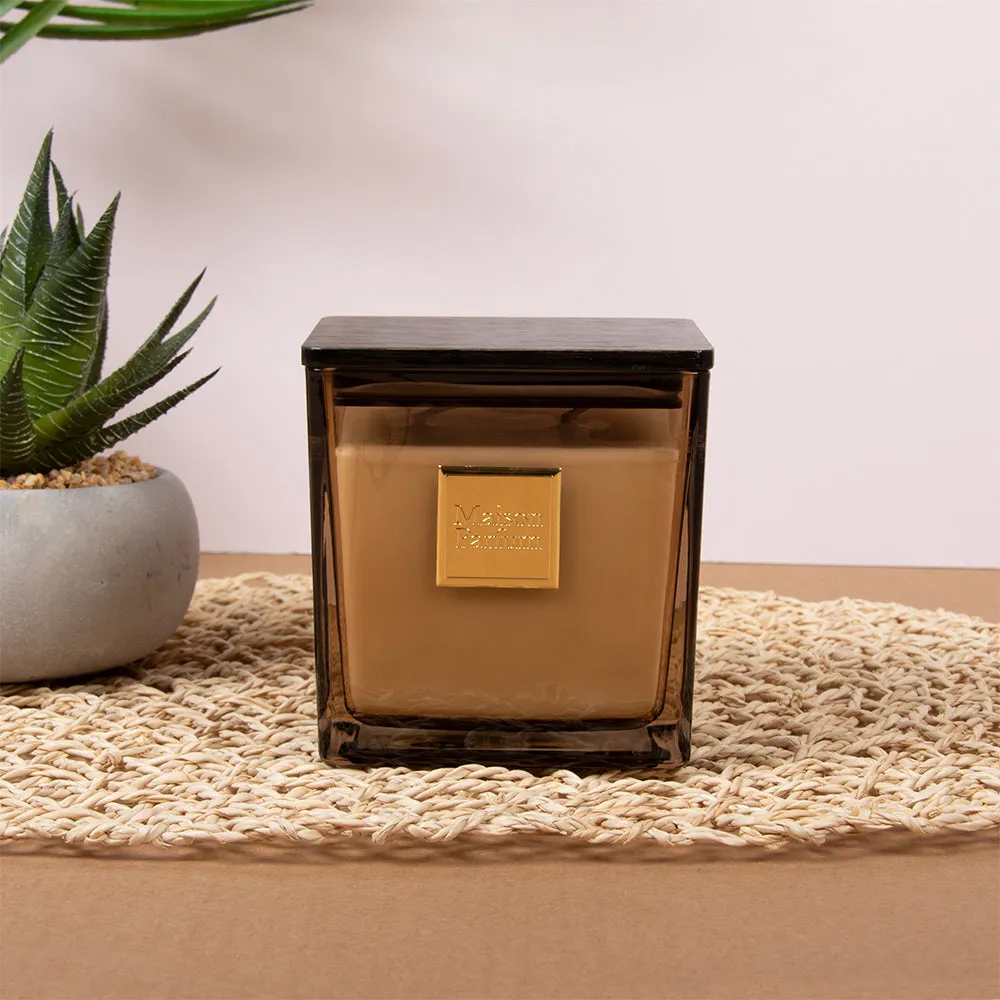 Oud Square Lidded Candle by Julian Charles