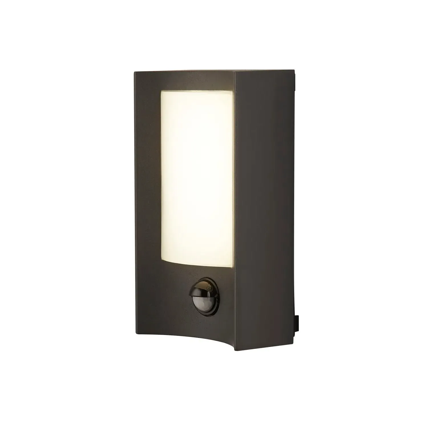 Outdoor LED Wall Light with Sensor - Black product