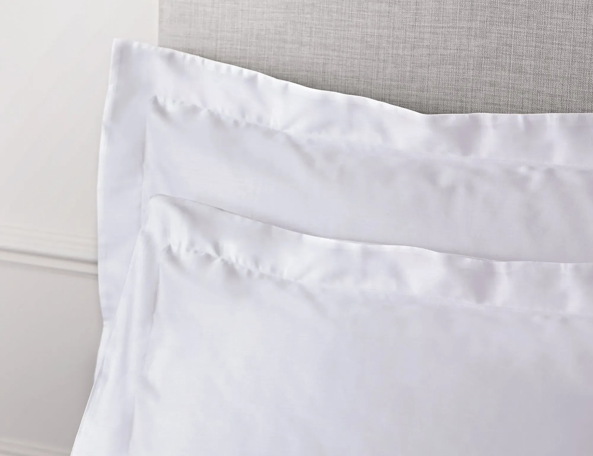 Oxford Pillowcase Pair 400TC - White, Cotton