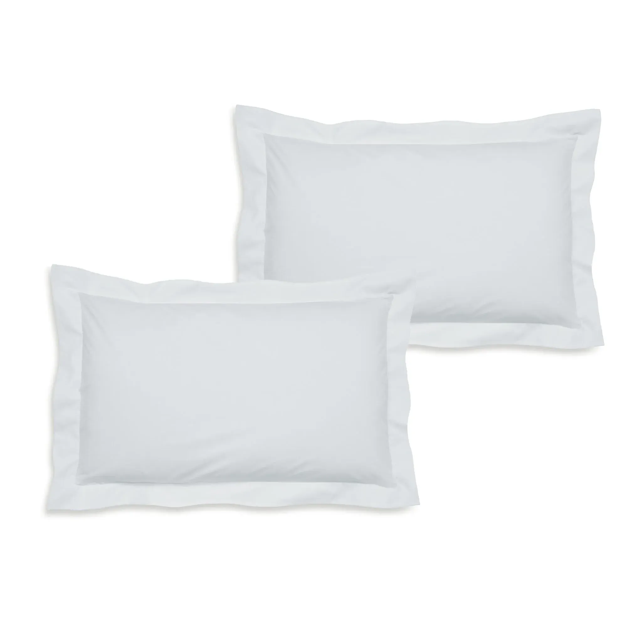 Oxford Pillowcase Pair Easy Iron - White, Percale
