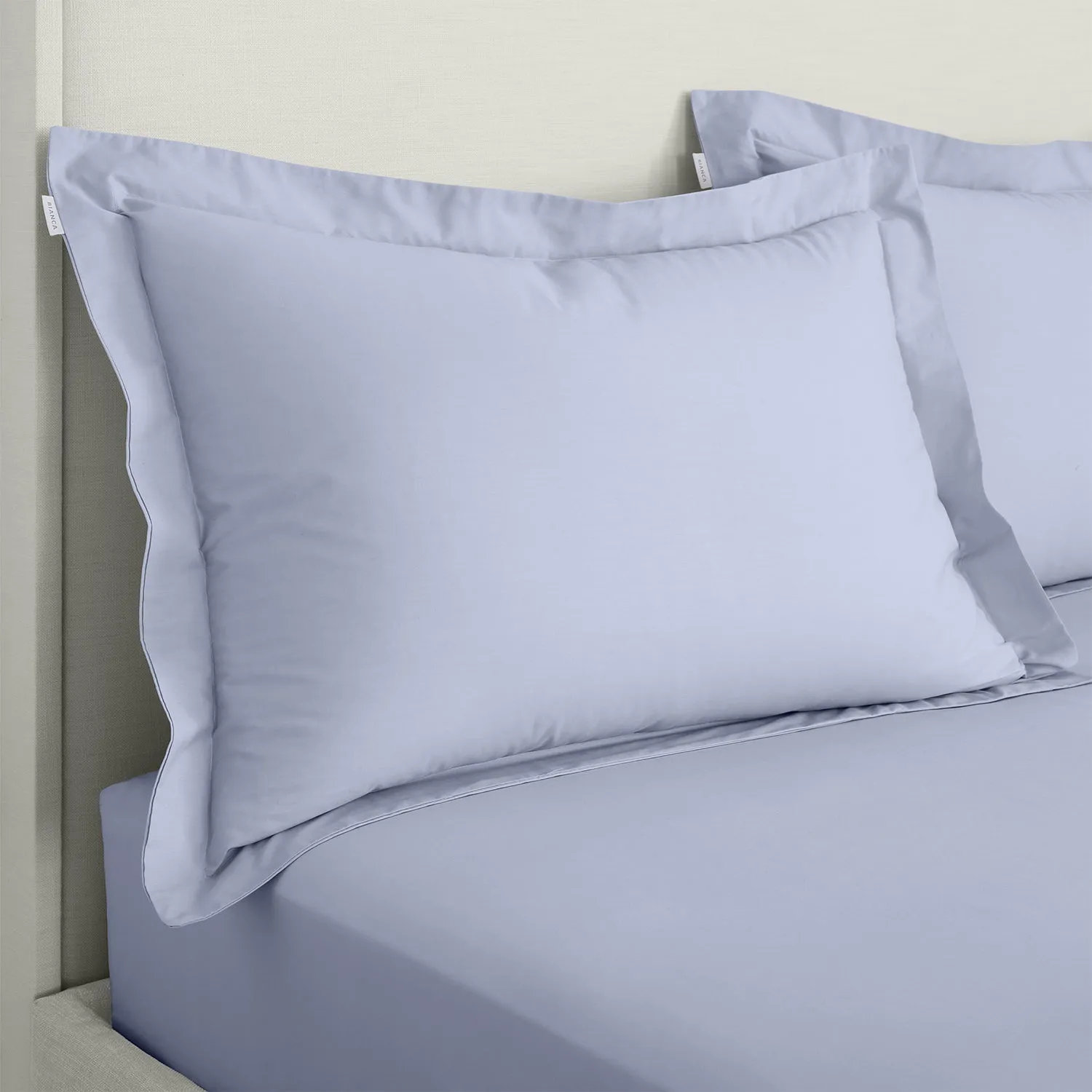Oxford Pillowcase Pair - Lavender, Cotton Percale