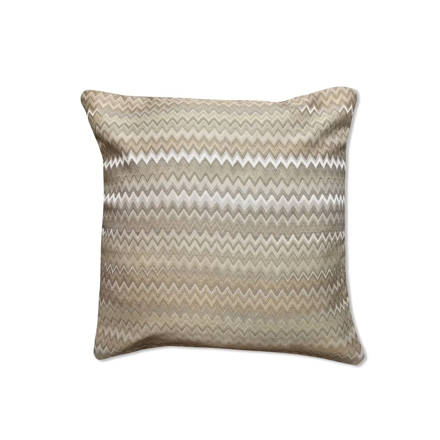 Pair Cushion Covers Geometric - Natural, Jacquard