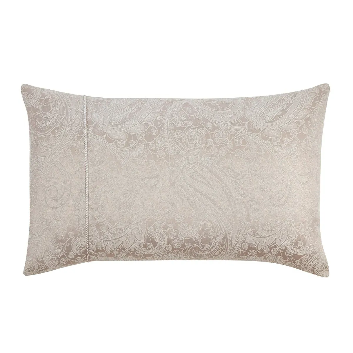 Paisley Housewife Pillowcases Pair - Natural