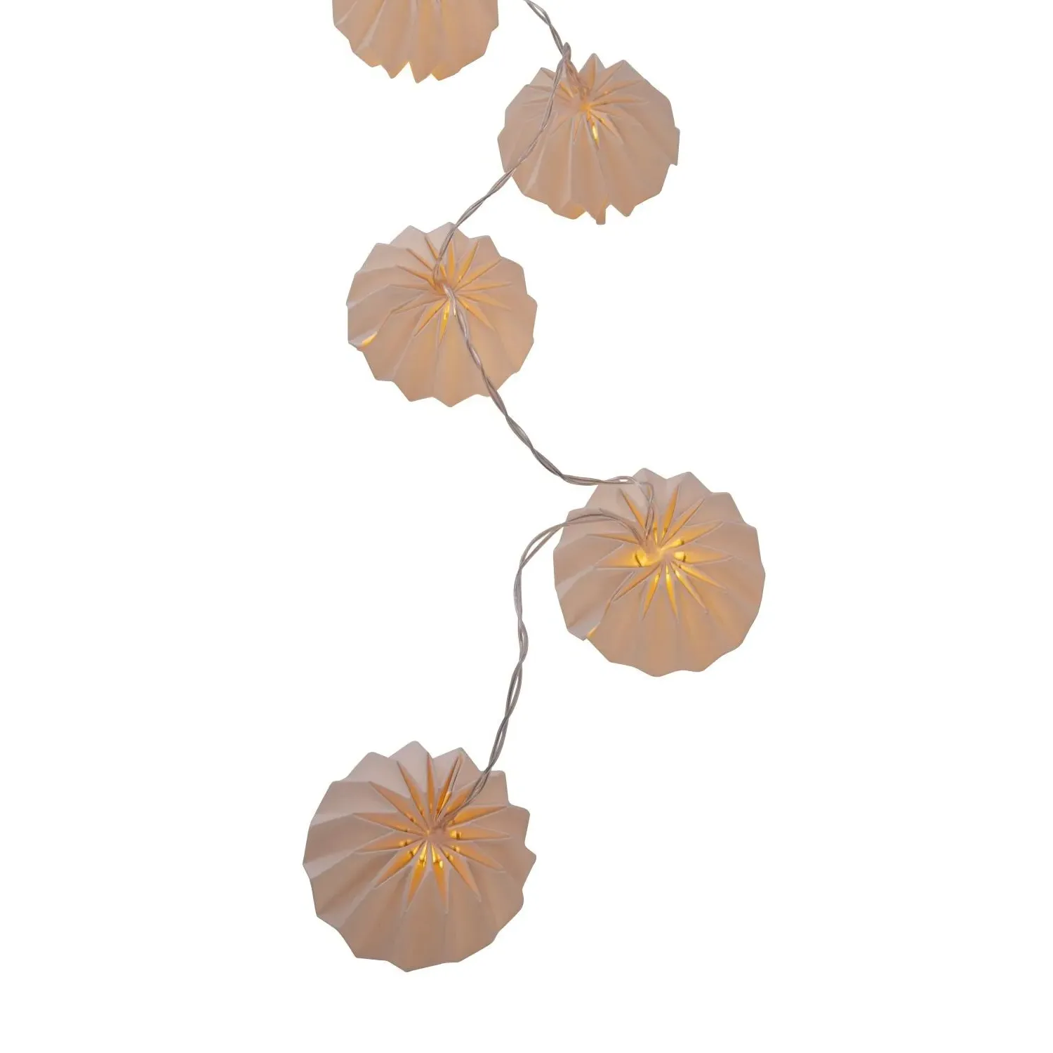 Paper Lantern String Light - White