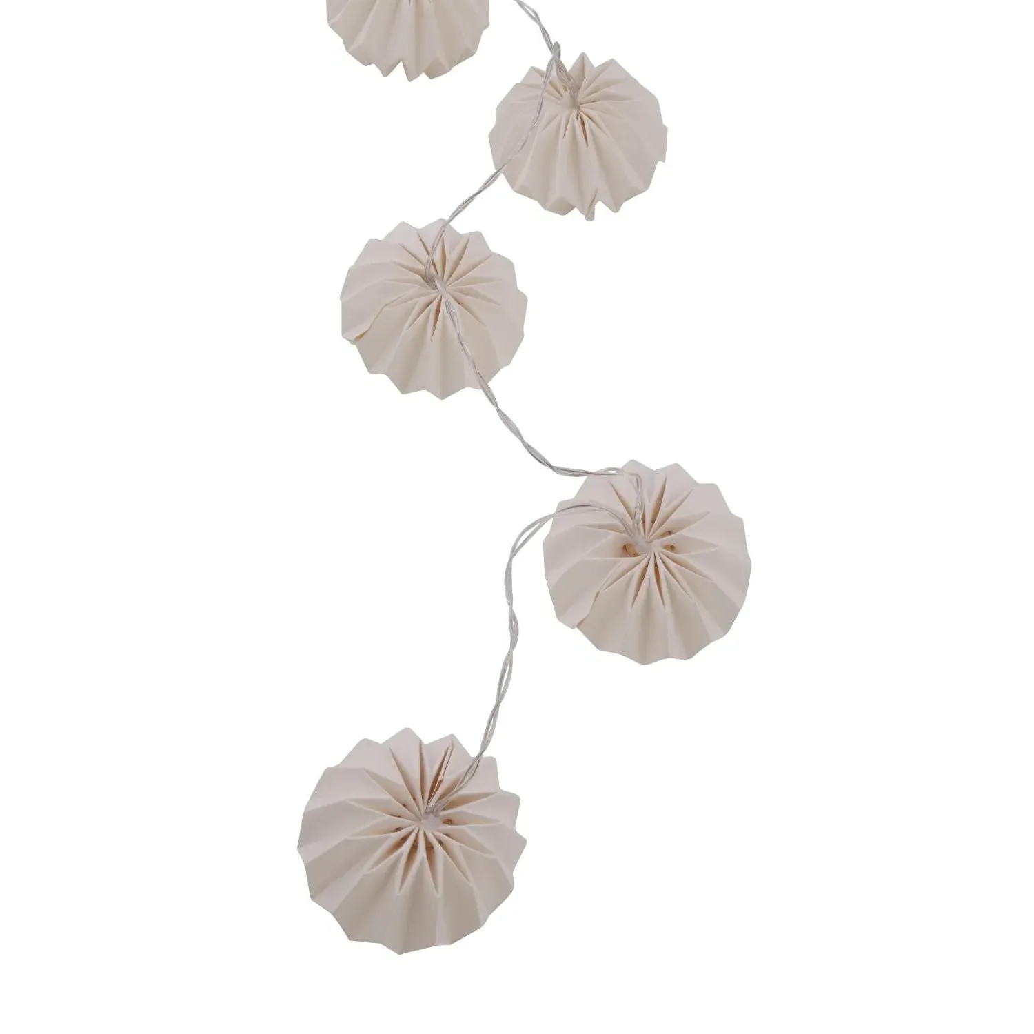 Paper Lantern String Light - White image