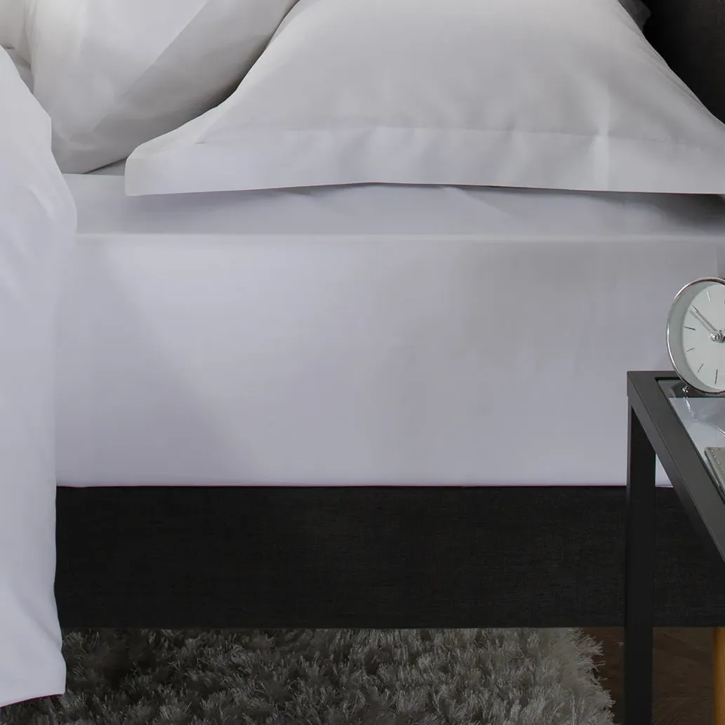 Peninsula Double Deep Fitted Sheet 1000TC - White, Cotton Sateen product