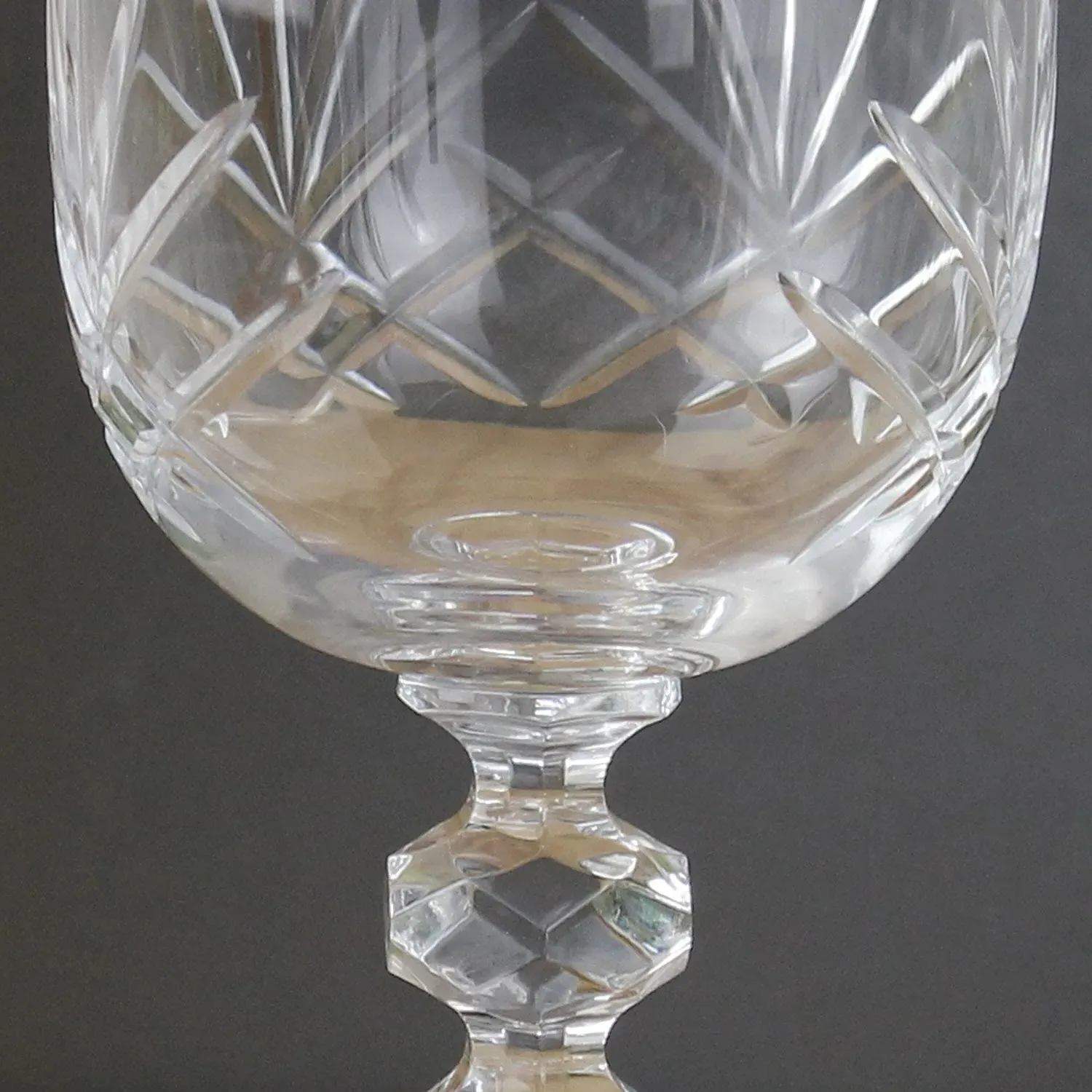 Personalised Wine Glasses Set - Clear, Crystal image