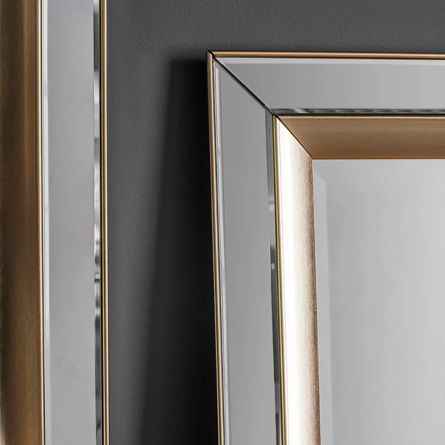 Phantom Leaner Mirror - Gold by Julian Charles, image 2