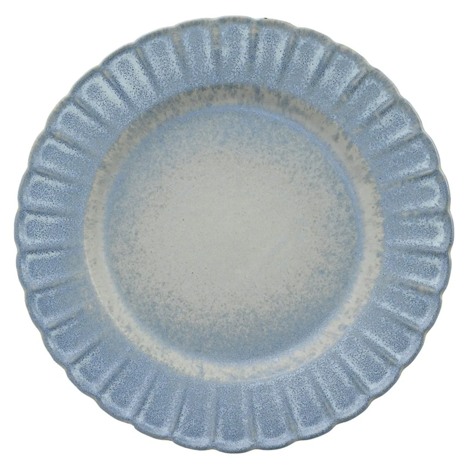 Plates Set of 4 - Blue, Stoneware