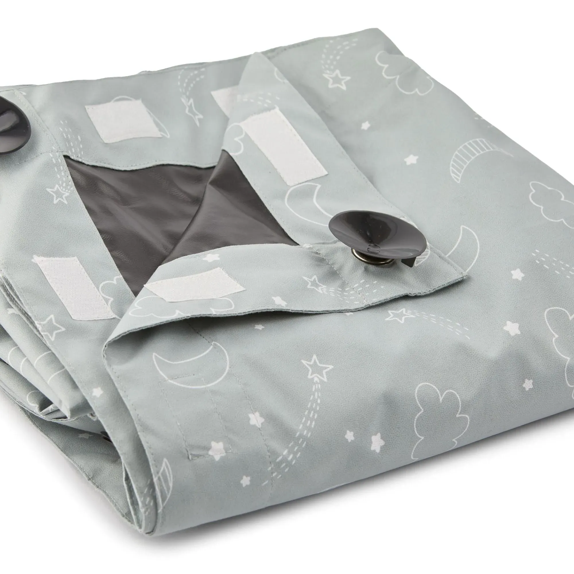Portable Blackout Curtain Blind - Grey image