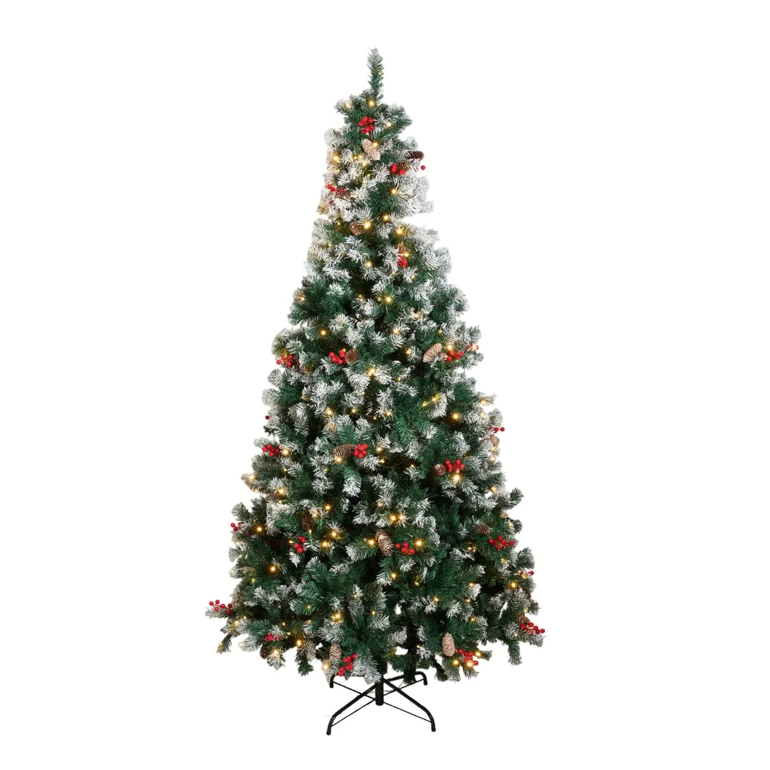 Pre-Lit LED Artificial Christmas Tree 5.9ft - Green by Julian Charles, image 2