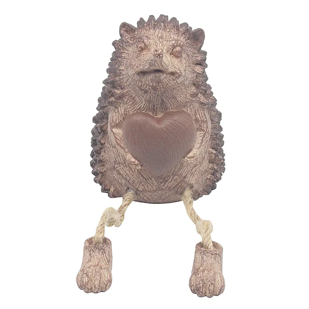 Prickles The Hedgehog String Legs Ornament - Polyresin by Julian Charles