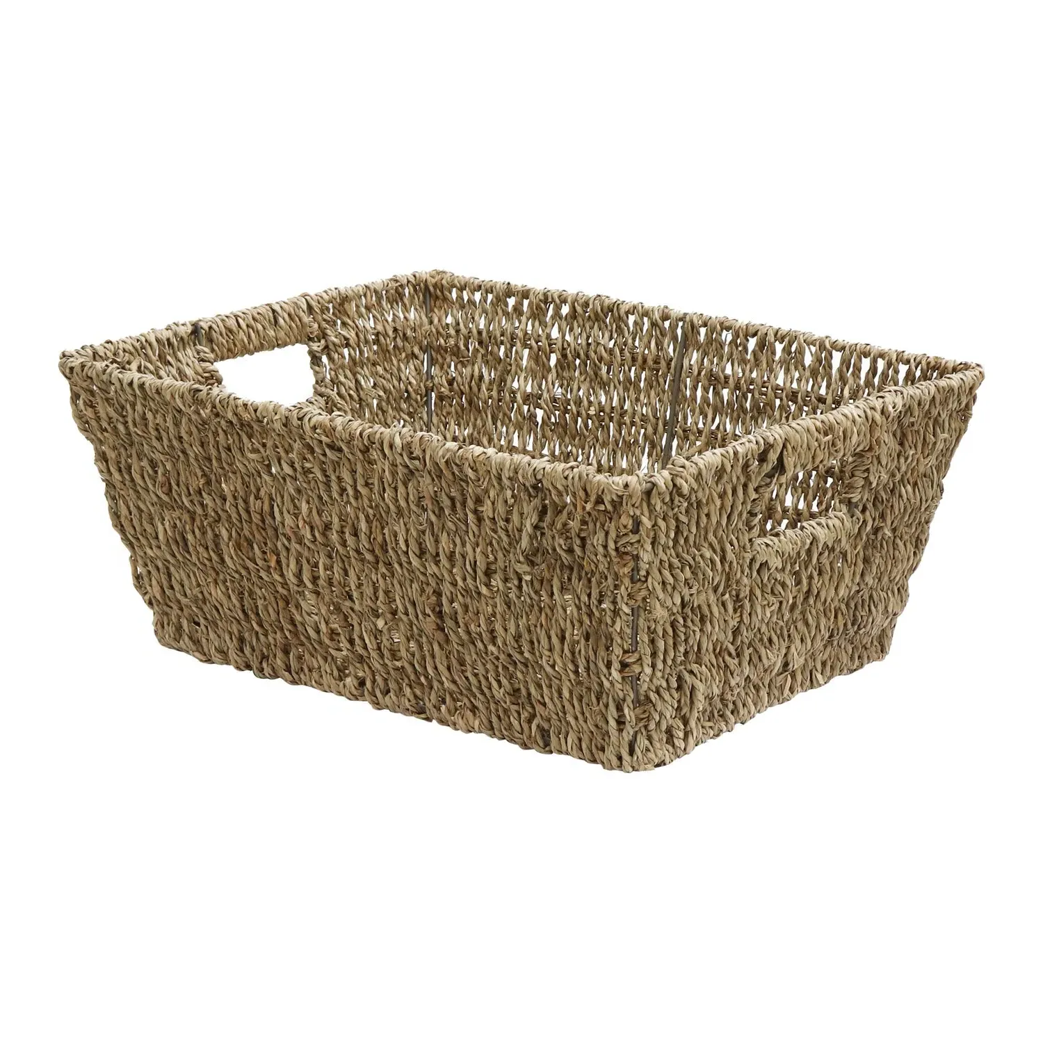 Rectangular Storage Basket - Natural, Seagrass