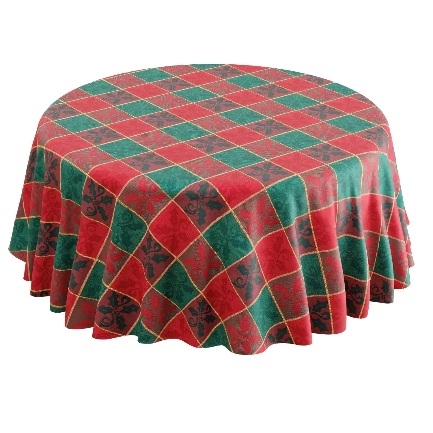 Rectangular Tablecloth Metallic Woven - Multi, Jacquard