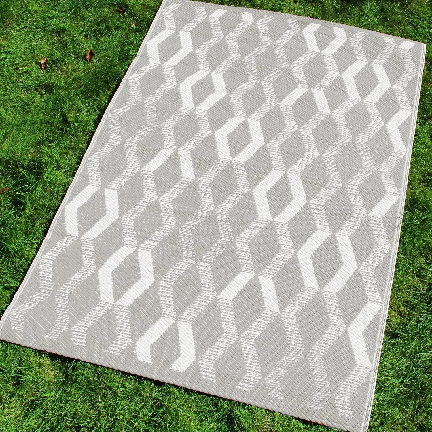 Rico Geometric Outdoor Rug - Grey product