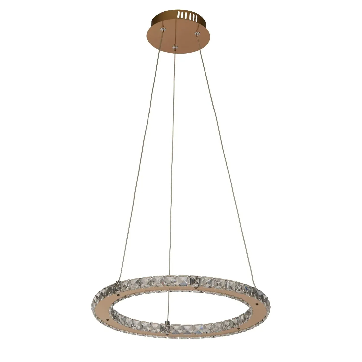 Ring LED Pendant Light - Gold, Steel