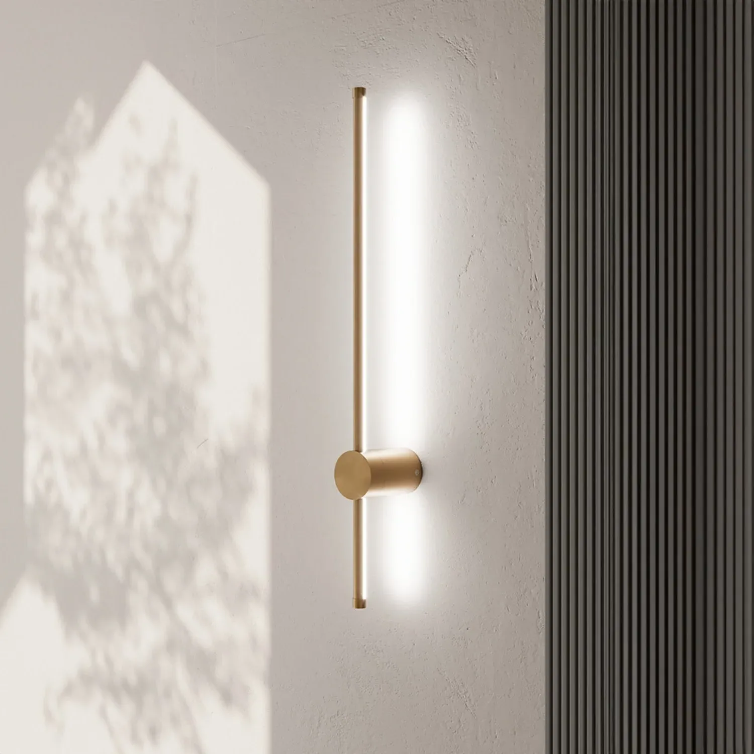 Rotatable LED Wall Light Cool White - Gold, Aluminum product