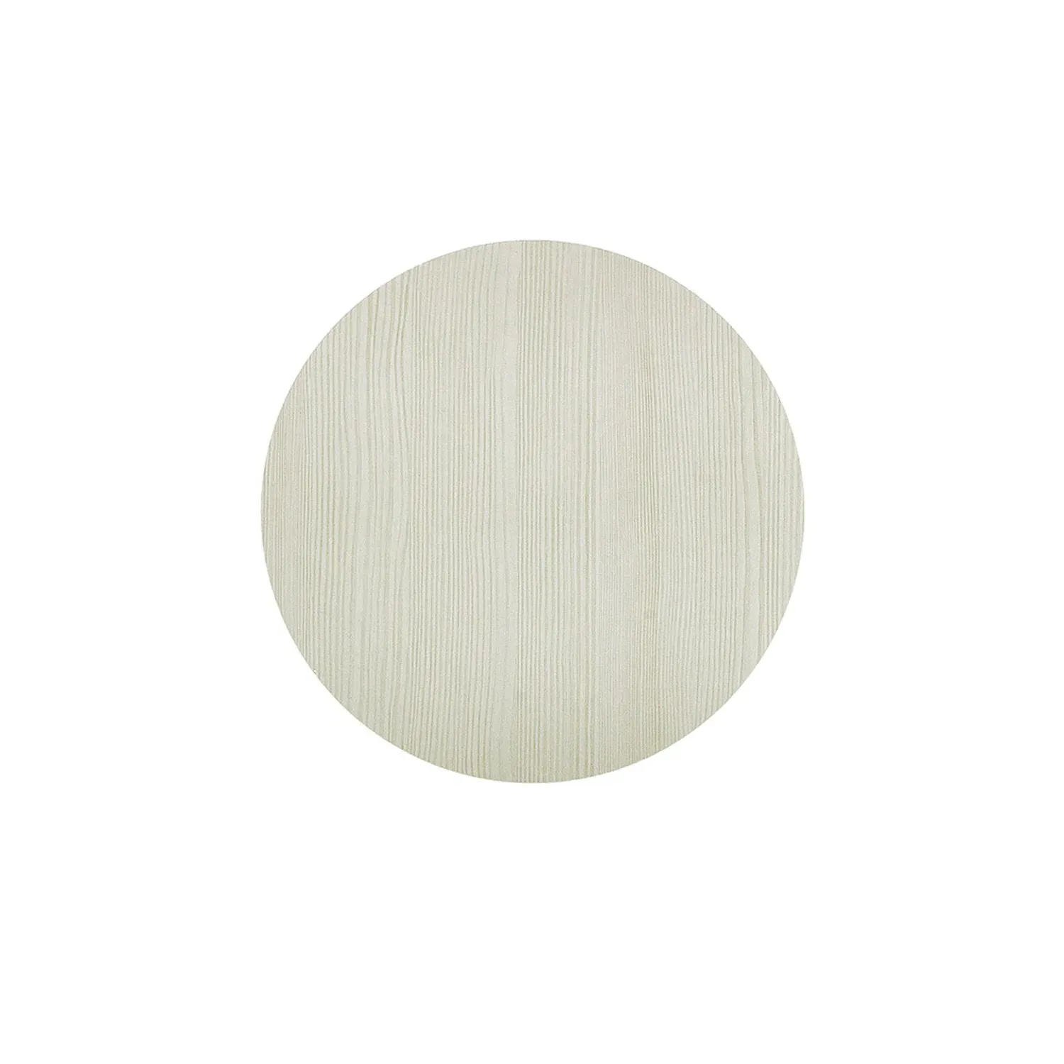 Round Cafe Table with Metal Base - White by Julian Charles, image 2