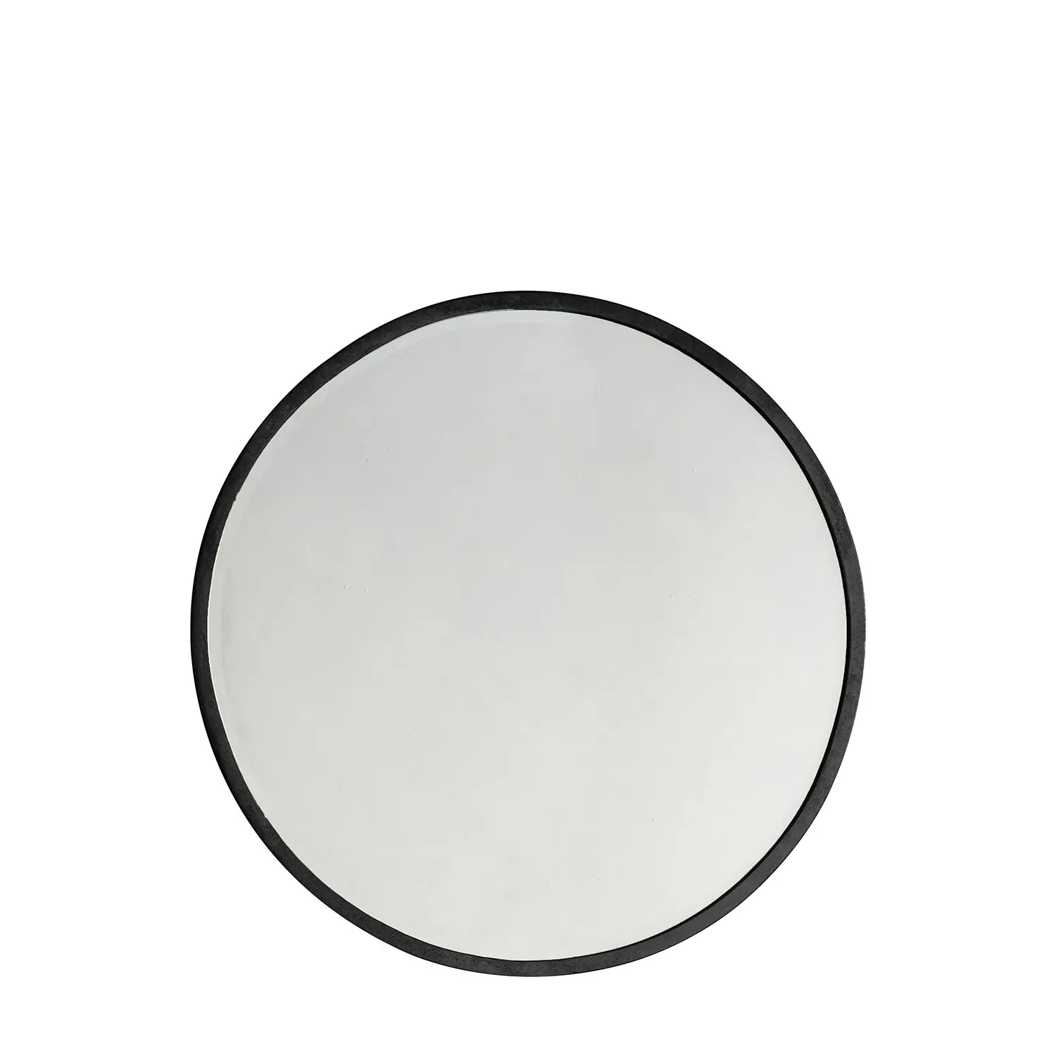 Round Wall Mirror - Black