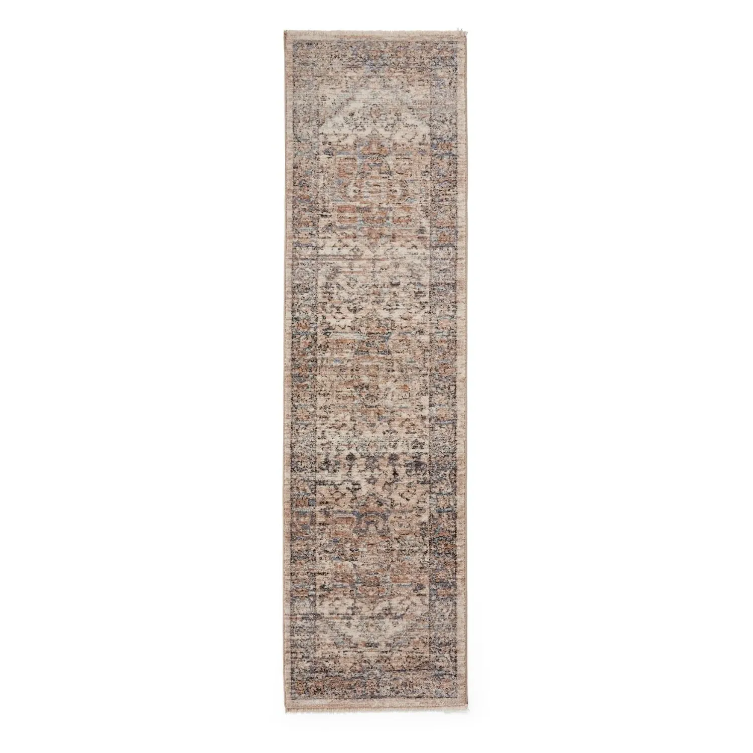 Runner Rug Traditional Design - Blue, Polypropylene image