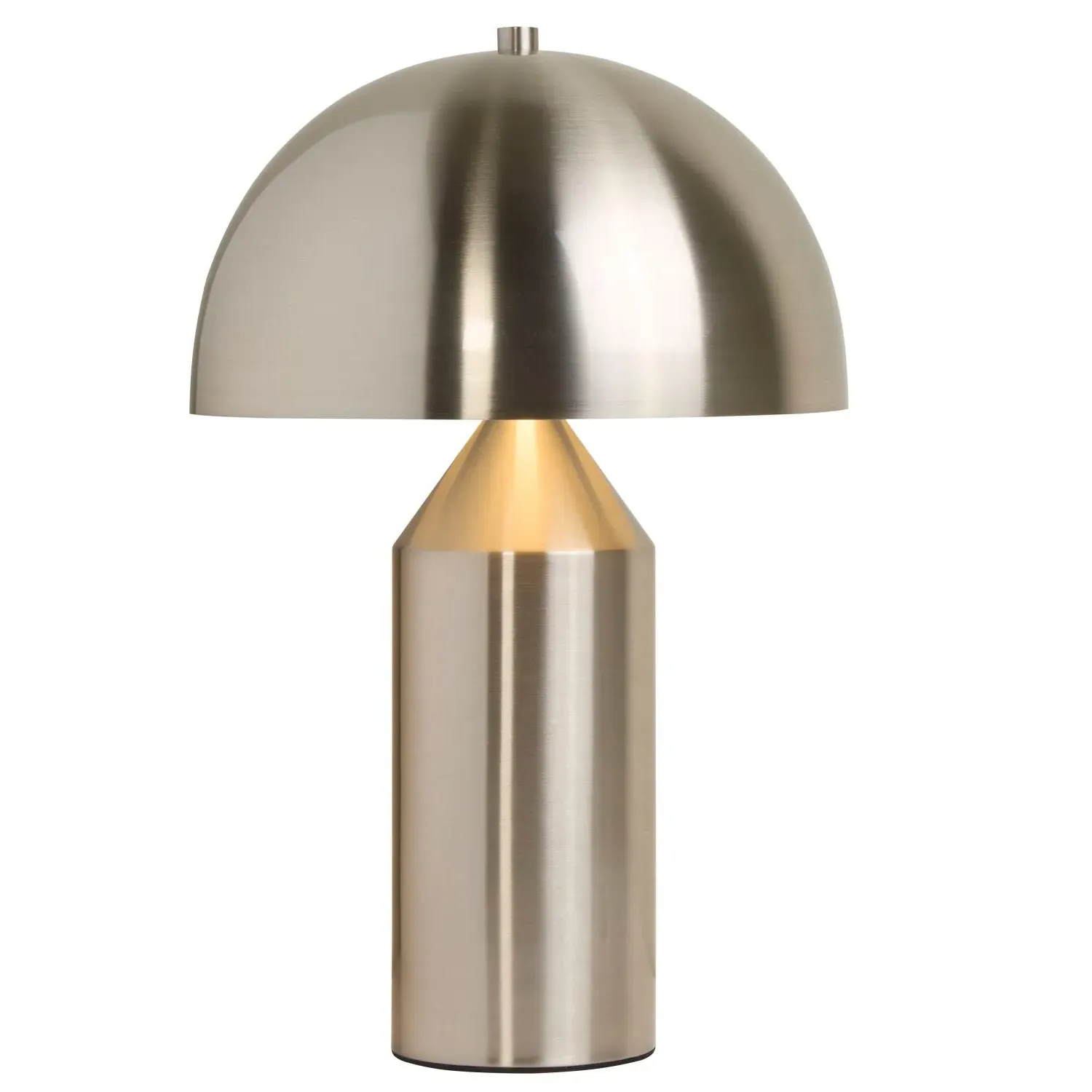 Dome Table Lamp - Silver, Metal by Julian Charles
