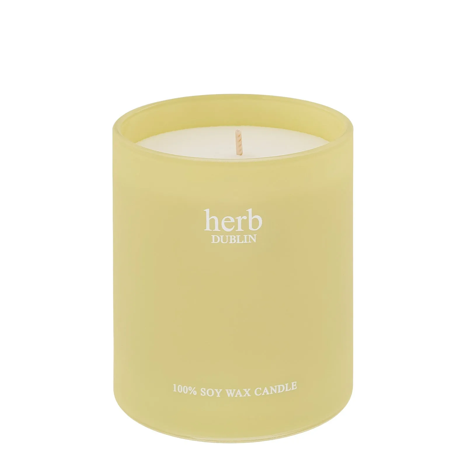 Scented Candle Buttercup Bee Balm - Yellow, Soy Wax