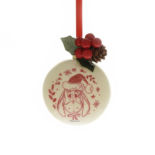 Set of Baubles with Character Design - White image