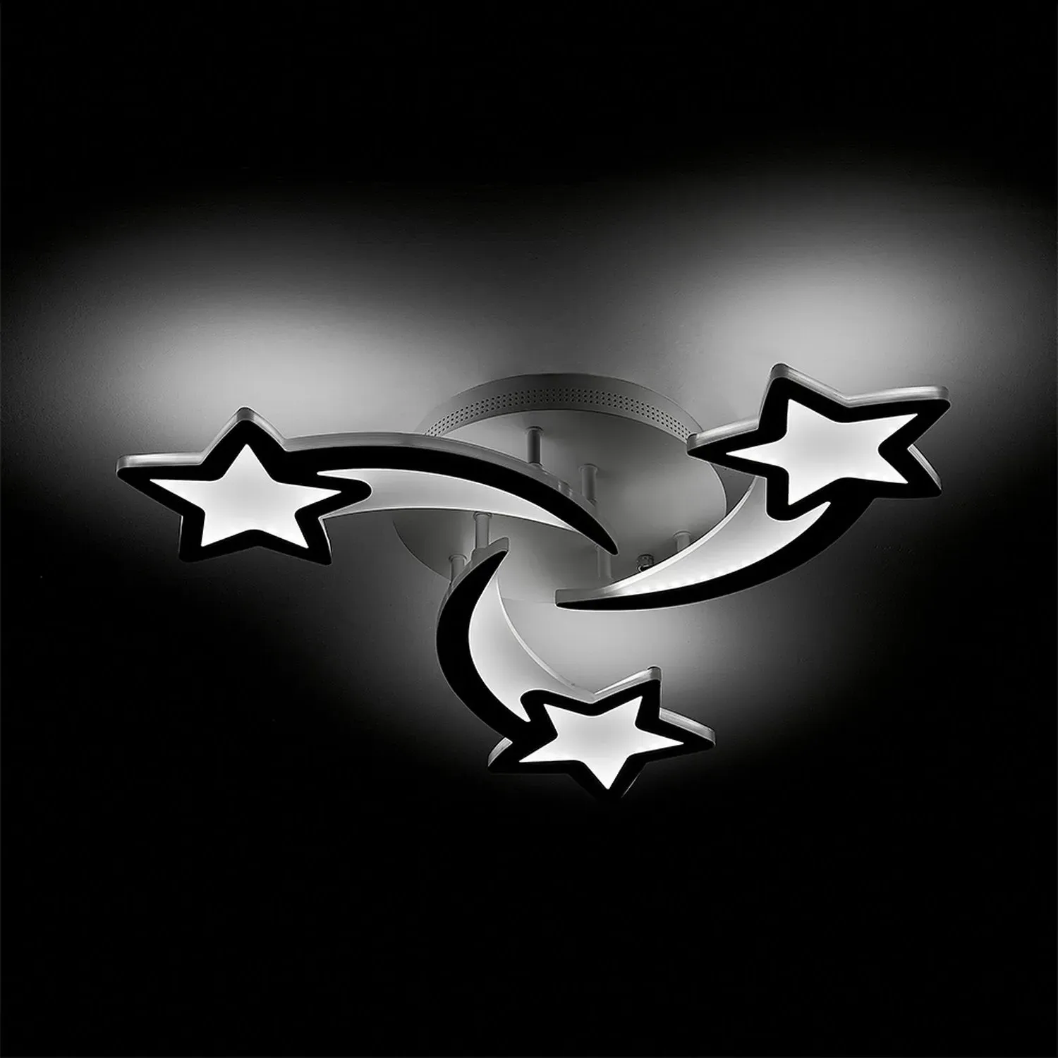 Shooting Stars LED Ceiling Light 45W - White by Julian Charles, alternate view