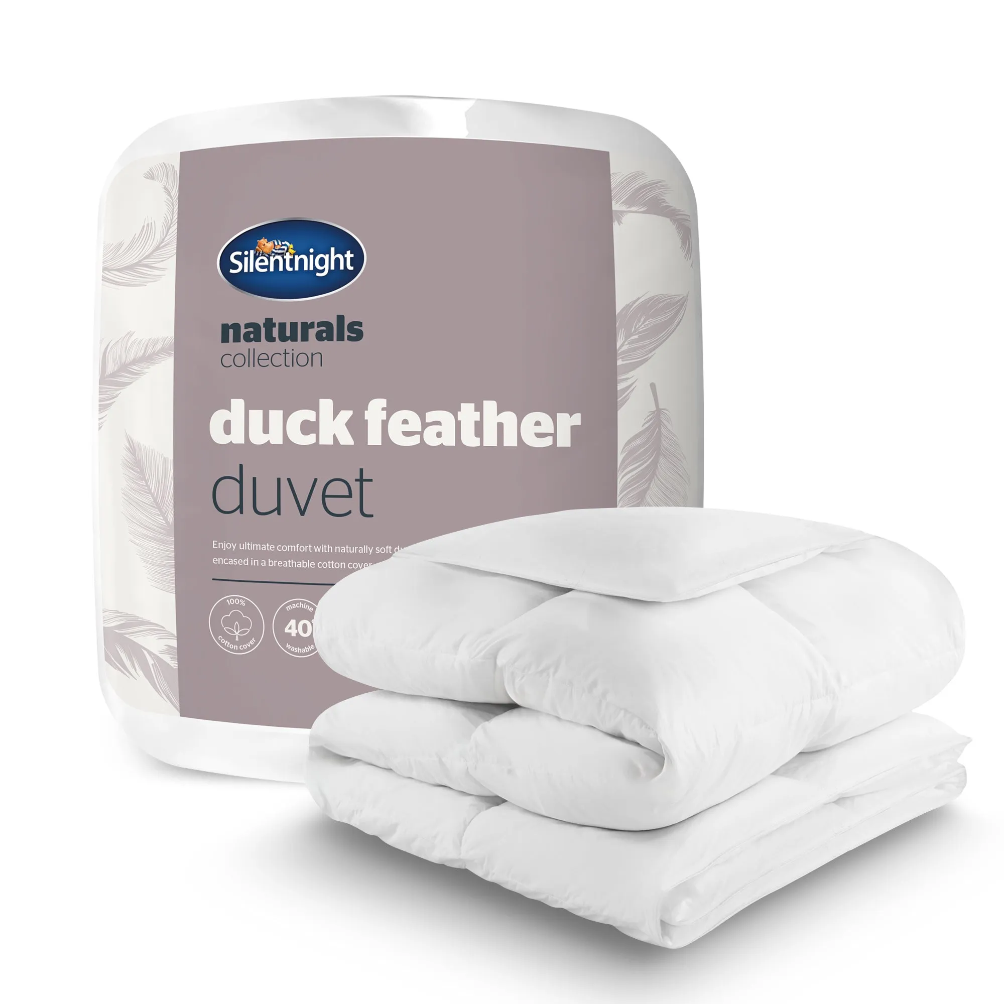 Silentnight Duck Feather 10.5 Tog Single Duvet - White product